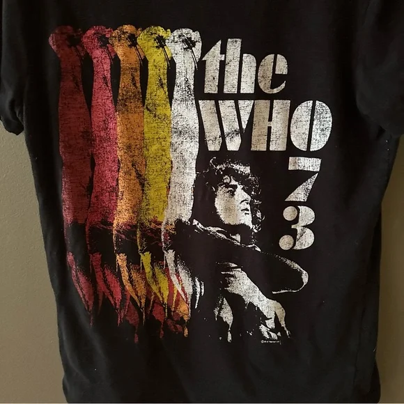 The WHO Rock Band T-Shirt Gray Men’s Small - Picture 2 of 5